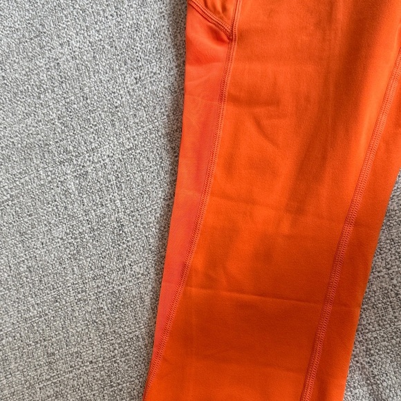 Onzie Bright Orange Leggings - Picture 2 of 3